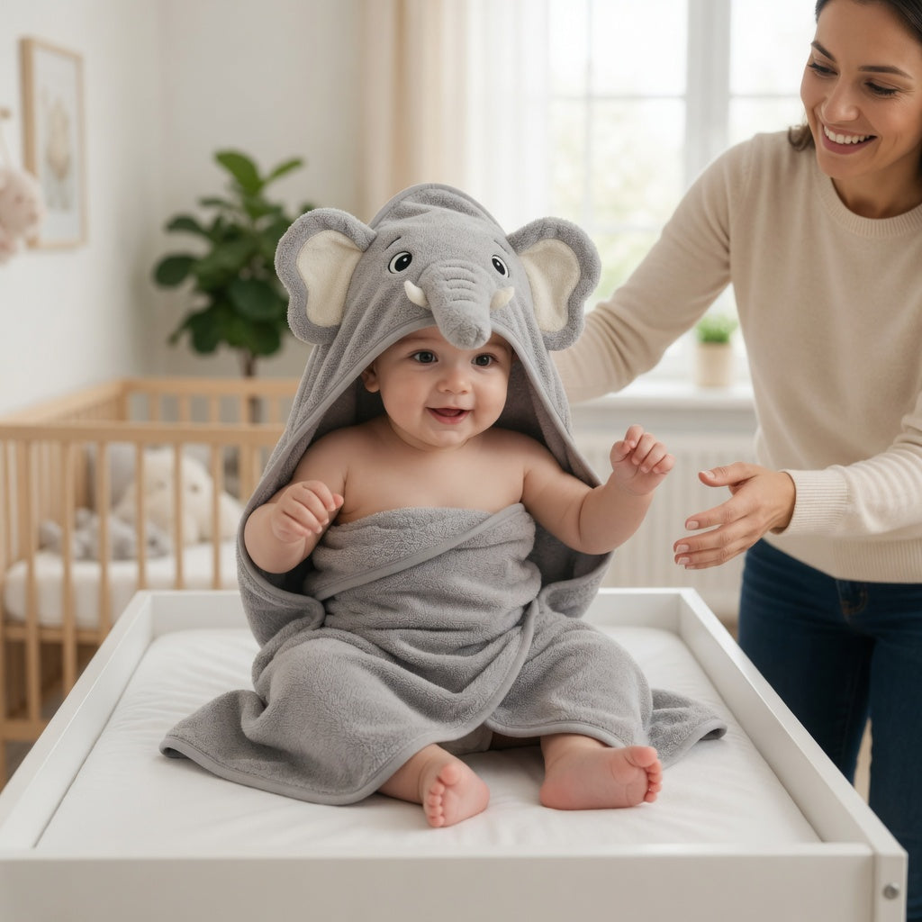 Baby Swaddle Bath Towel
