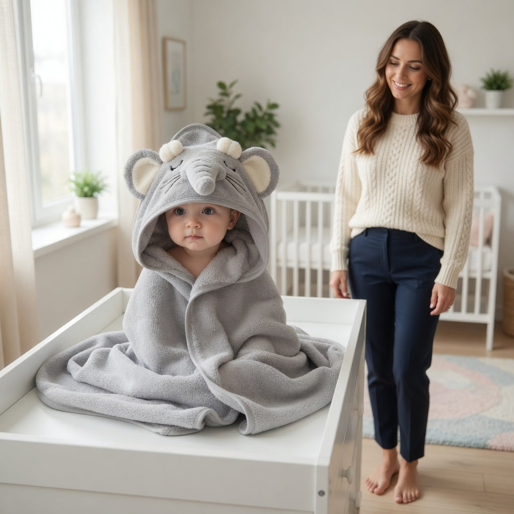 Baby Swaddle Bath Towel